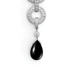 Cartier Серьги Panthere de earrings, paved - фото 4