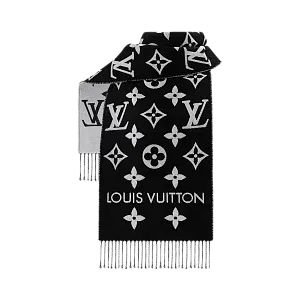 Louis Vuitton Шарф LV Essential Black - фото 2