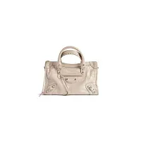 Balenciaga Сумка Le City маленького формата Beige - фото 1