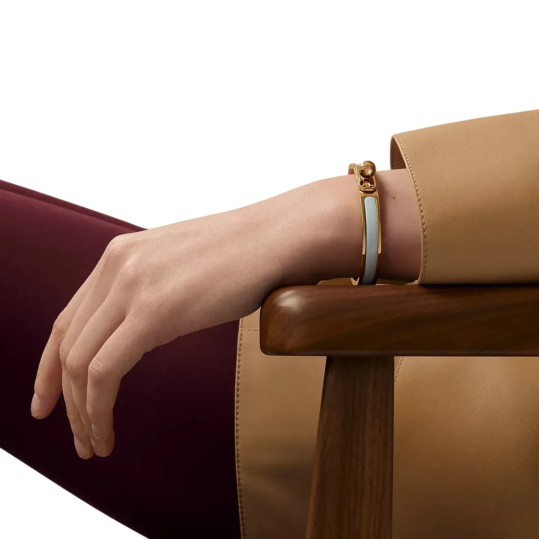 Hermès Браслет Mini Clic Kelly Bleu Polaire - фото 2