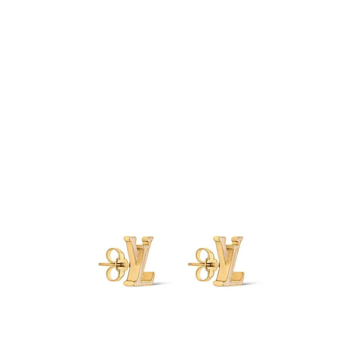 Louis Vuitton Серьги Iconic Enamel Marron Clair - фото 2