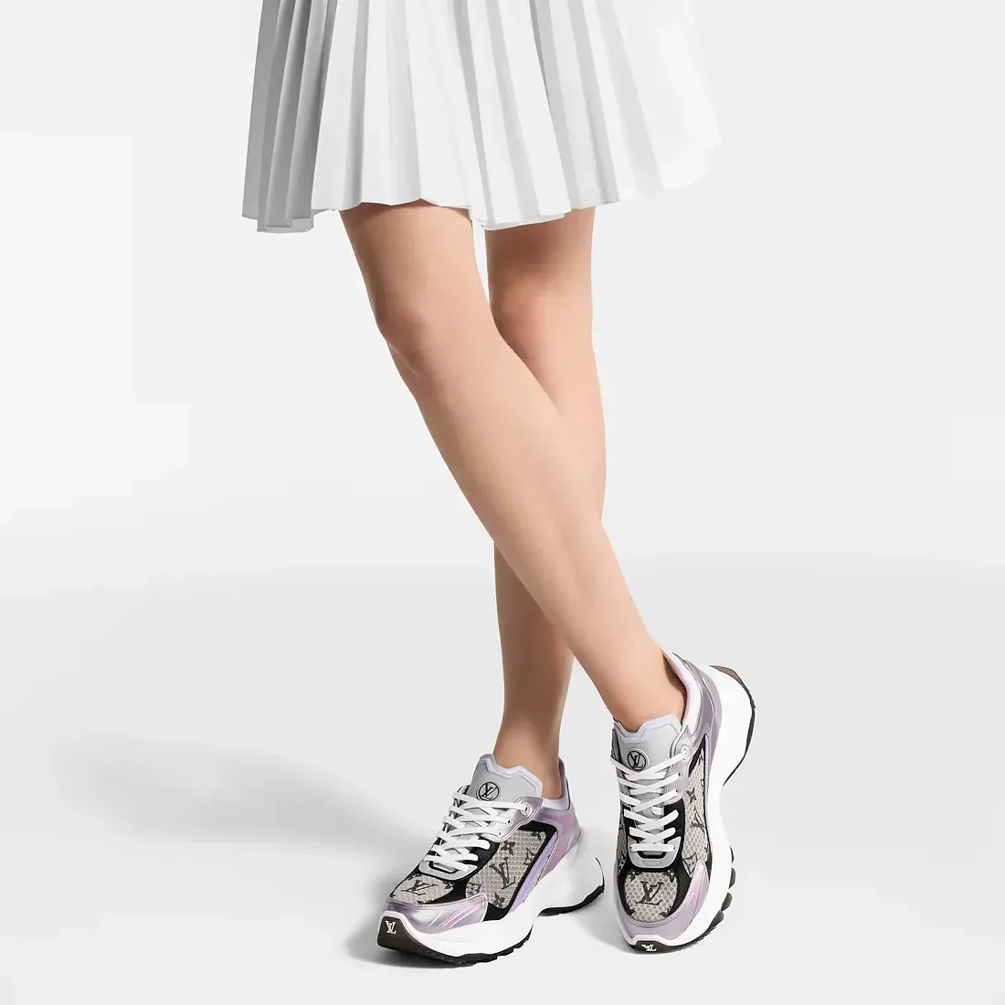 Louis Vuitton Кроссовки Run 55 - фото 4