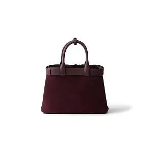 Prada Сумка средняя Burgundy - фото 4