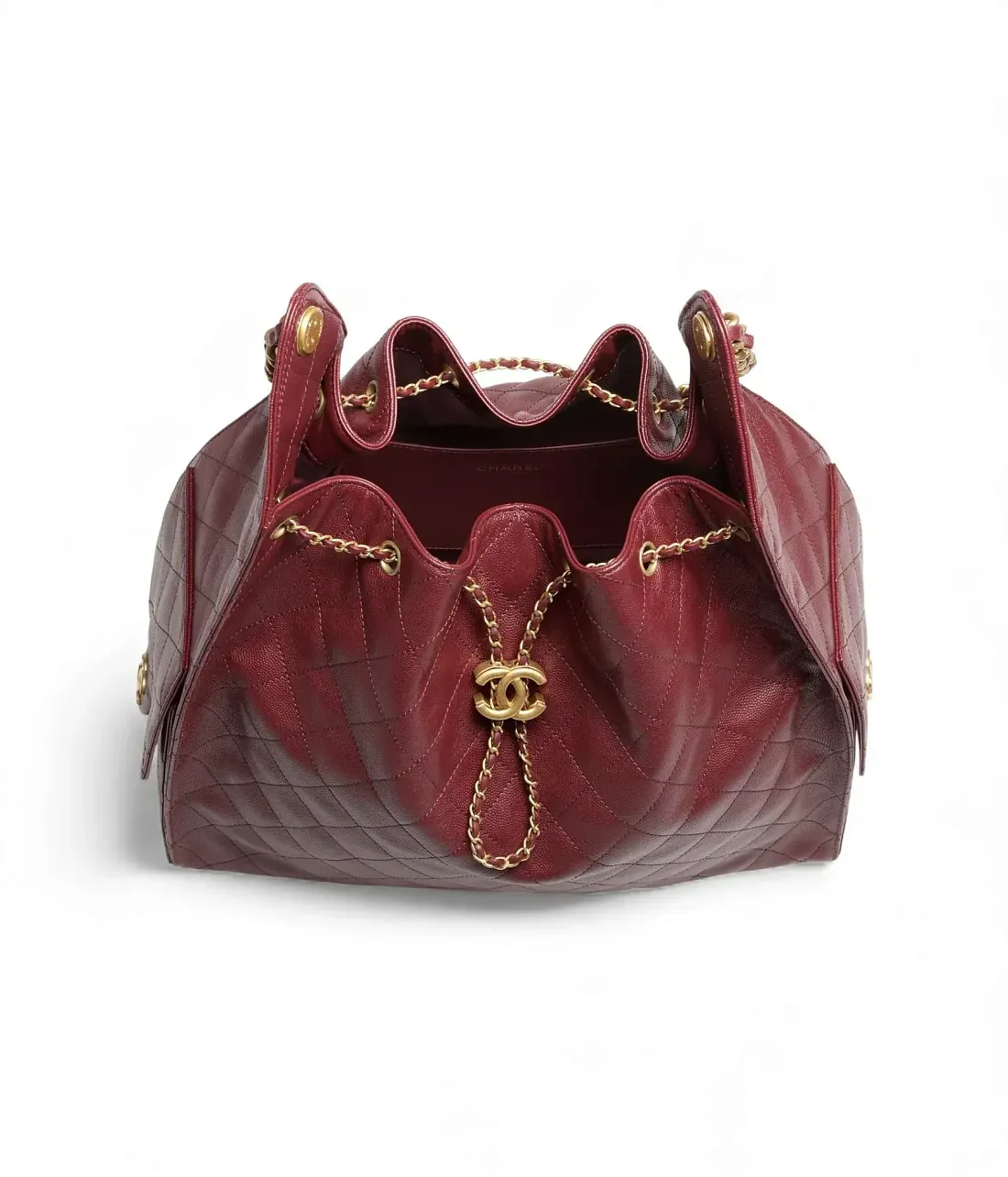 Chanel Большая сумка 25 Red - фото 4