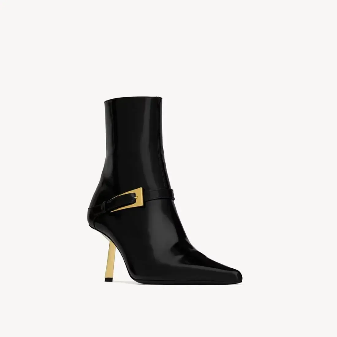 Saint Laurent Ботильоны LEE из полированной кожи - фото 3