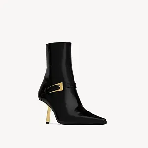 Saint Laurent Ботильоны LEE из полированной кожи - фото 3