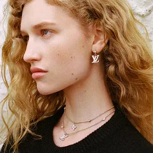Louis Vuitton Серьги Lady Palladium - фото 2