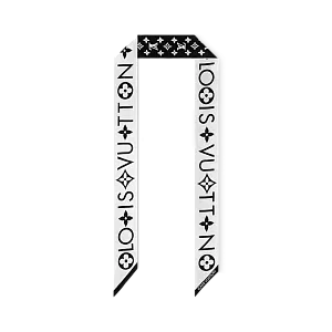 Louis Vuitton Шелковая лента Monogram Infinity BB White - фото 1
