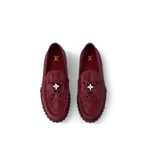 Louis Vuitton Мокасины LV Racer Burgundy - фото 2
