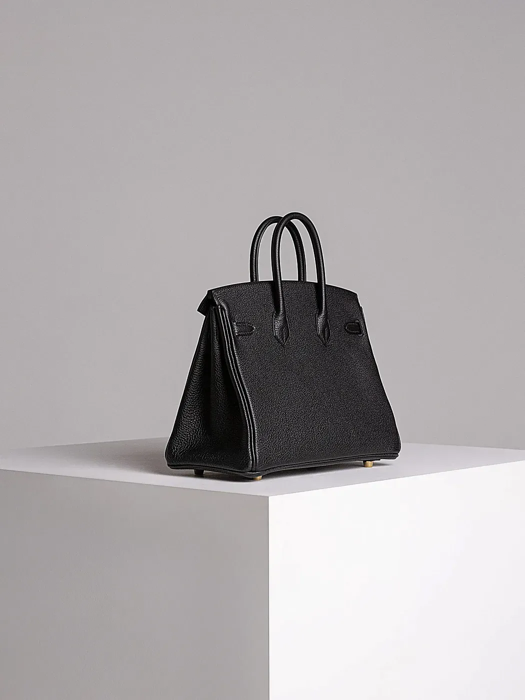 Hermès Сумка Birkin 25 Black Togo Gold Hardware - фото 6