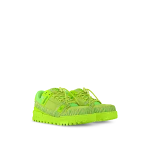 Louis Vuitton LV x Park Seo-Bo кроссовки LV Trainer Maxi Blue - фото 2