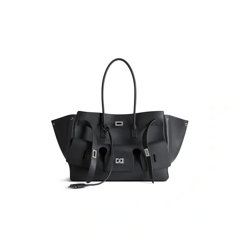 Сумка Bel Air среднего формата Balenciaga Black - фото 1