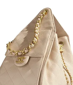 Chanel Маленькая сумка 25 Beige - фото 4