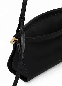 Alaïa Маленькая кожаная сумка Le Click East West Black - фото 4