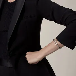Cartier Браслет Juste Un Clou Bracelet Classic Model with diamonds - фото 2