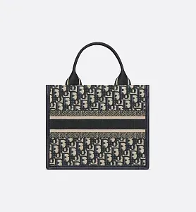 Dior Сумка Book Tote маленького формата Blue - фото 4