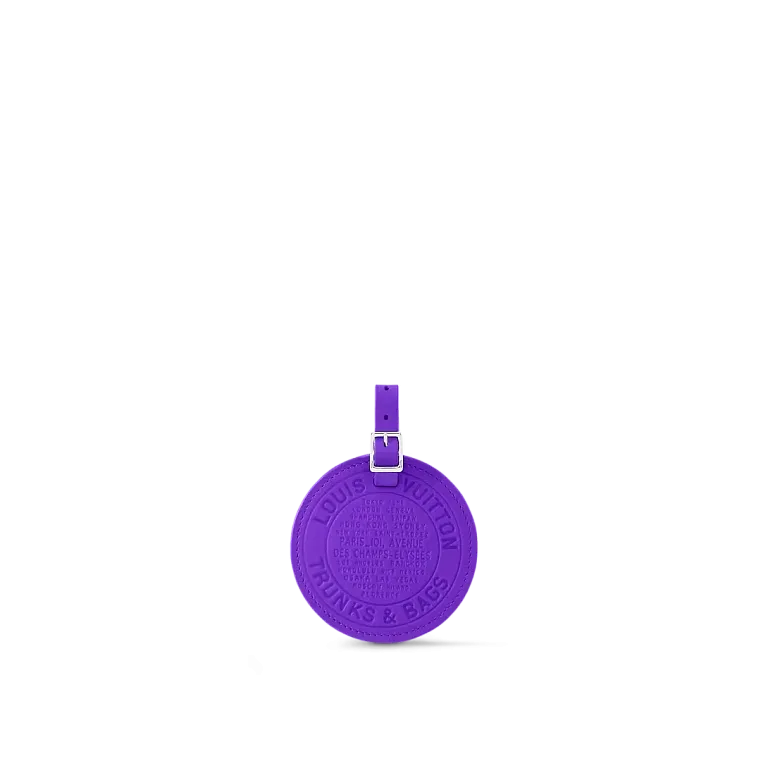 Багажная бирка Louis Vuitton Dark Violet - фото 1
