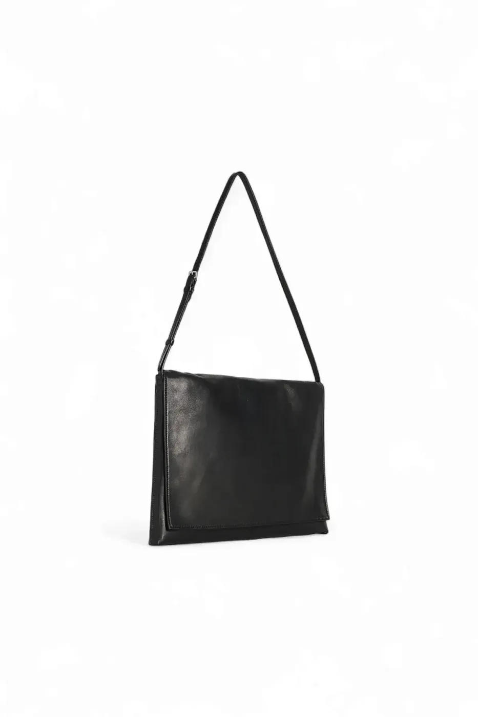 The Row Сумка Nan Shoulder Black из кожи Black - фото 3
