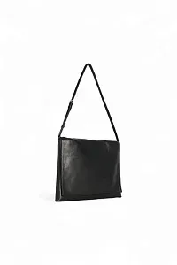 The Row Сумка Nan Shoulder Black из кожи Black - фото 3