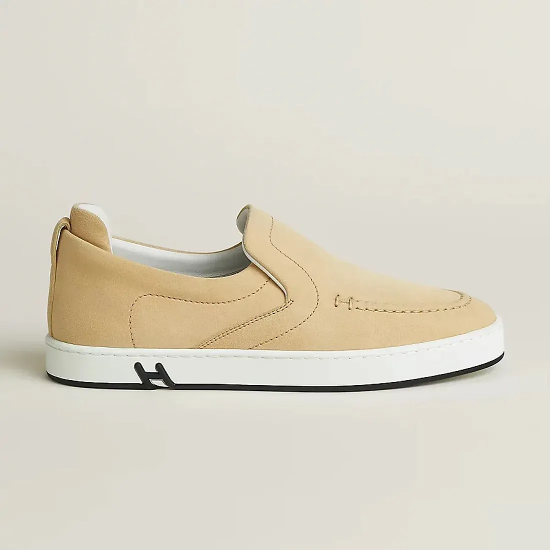 Hermès Кеды Kiddy Slip-On Jaune Calisson - фото 3