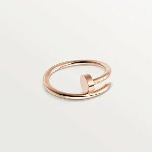 Cartier Кольцо Juste Un Clou маленькая модель Rose Gold - фото 1