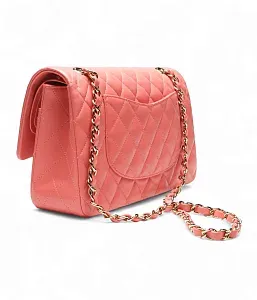 Chanel Классическая сумка 11.12 Coral - фото 5