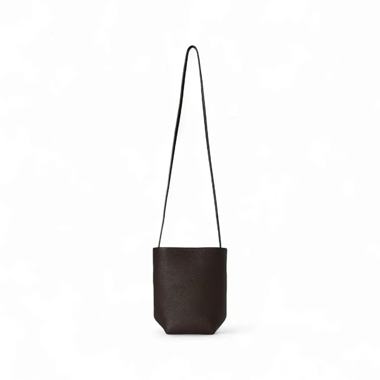 Сумка NS Park Crossbody Smoked Taupe из кожи The Row Intense Brown - фото 1