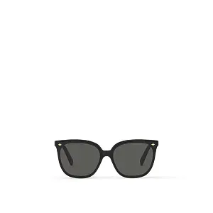 Louis Vuitton Солнцезащитные очки My Monogram Fame Large Square Black - фото 1