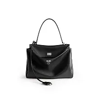 Balenciaga Cумка Rodeo среднего формата Black - фото 1