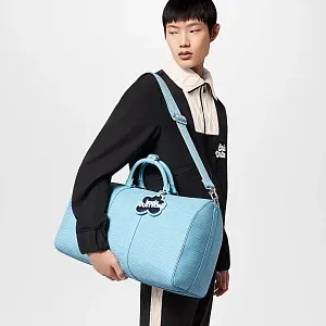 Louis Vuitton Сумка Keepall 50 с плечевым ремнем - фото 2