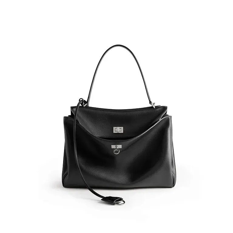 Cумка Rodeo среднего формата Balenciaga Men Black - фото 1