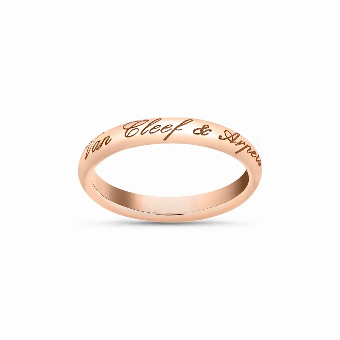 Van Cleef & Arpels Обручальное кольцо Tendrement Signature Men Rose Gold - фото 3