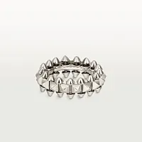 Cartier Среднее кольцо Clash de Non-Rhodiumized White Gold - фото 1