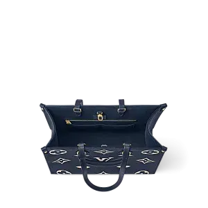 Louis Vuitton Сумка-тоут Cabas Onthego MM Navy /Cream - фото 2