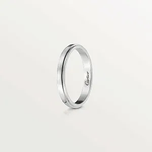 Cartier Обручальное кольцо D Amour 2,5 мм Platinum - фото 3