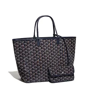 Goyard Сумка-тоут Saint Louis PM Navy Blue - фото 3