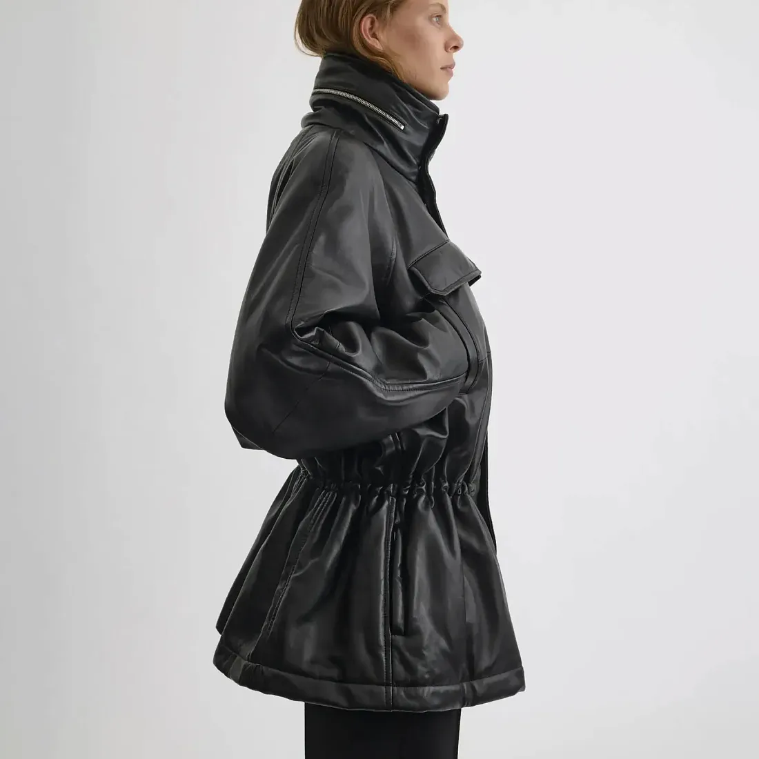 Phoebe Philo Стеганая куртка с собранной талией - фото 5