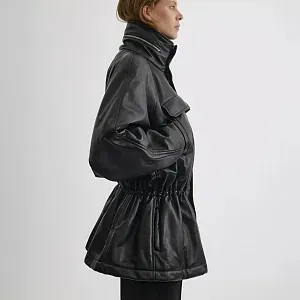 Phoebe Philo Стеганая куртка с собранной талией - фото 5
