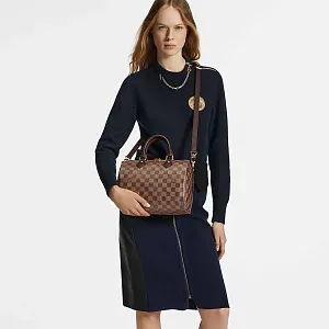 Louis Vuitton Сумка Speedy 25 с плечевым ремнем - фото 2