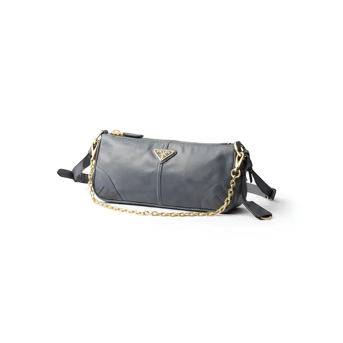 Prada Сумка средняя Re-Edition 2002 Air Force Blue - фото 3