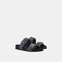 Louis Vuitton Мюли Bom Dia Flat Comfort Bleu Fonce - фото 1