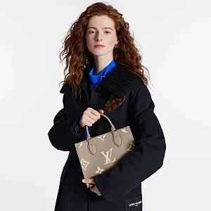 Louis Vuitton Сумка Cabas Onthego PM Tourterelle/Creme - фото 2
