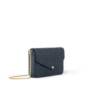 Louis Vuitton Клатч Felicie Bleu Marine - фото 2