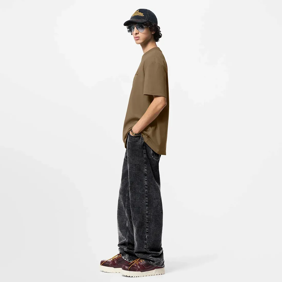 Louis Vuitton Кроссовки LV Trainer Maxi Bordeaux - фото 2