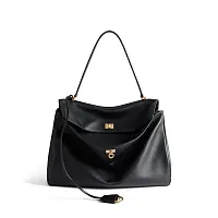 Balenciaga Сумка Rodeo большого формата Black - фото 1
