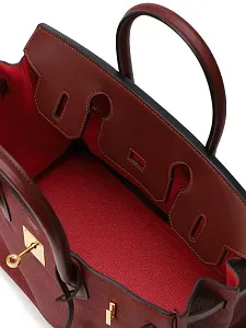 Hermès Сумка Birkin 30 Rouge H Ghw Preloved - фото 9