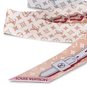 Louis Vuitton Шелковая лента Monogram Confidential BB - фото 2