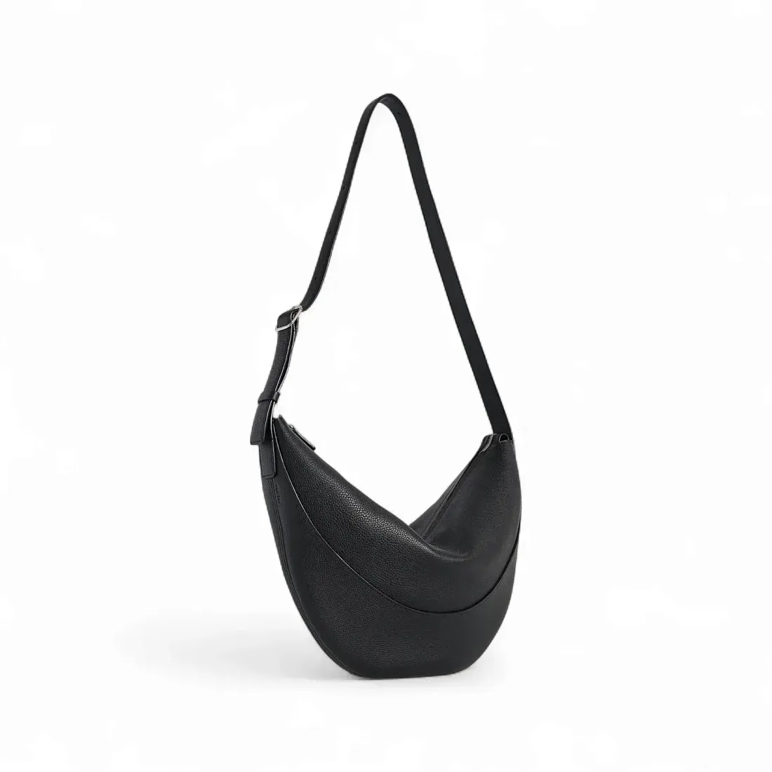 The Row Сумка Jouve Brunette из кожи Black - фото 2