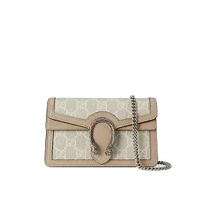 Gucci Мини-сумка Dionysus Beige / White - фото 1