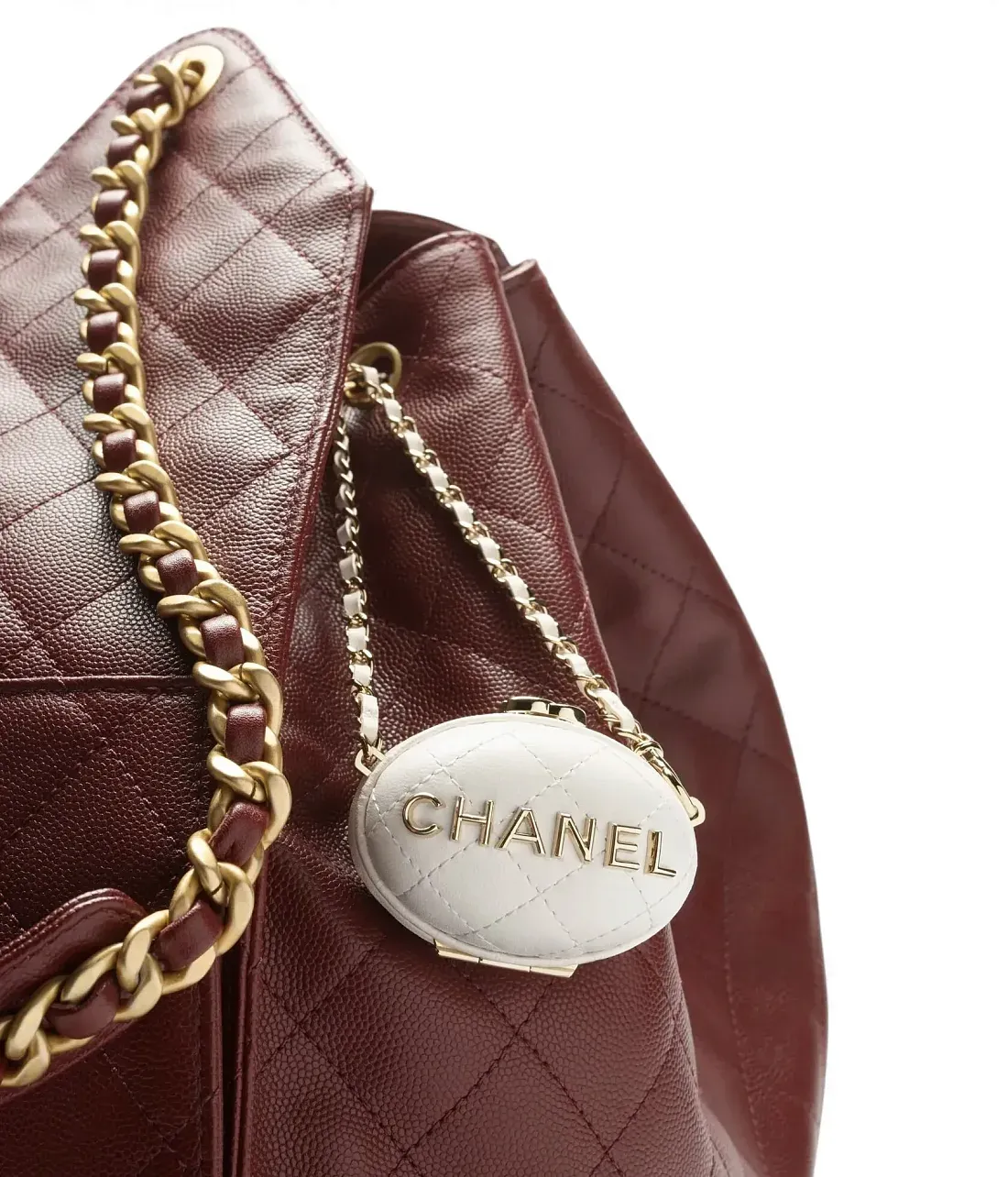 Chanel Брелок для сумочки White - фото 4